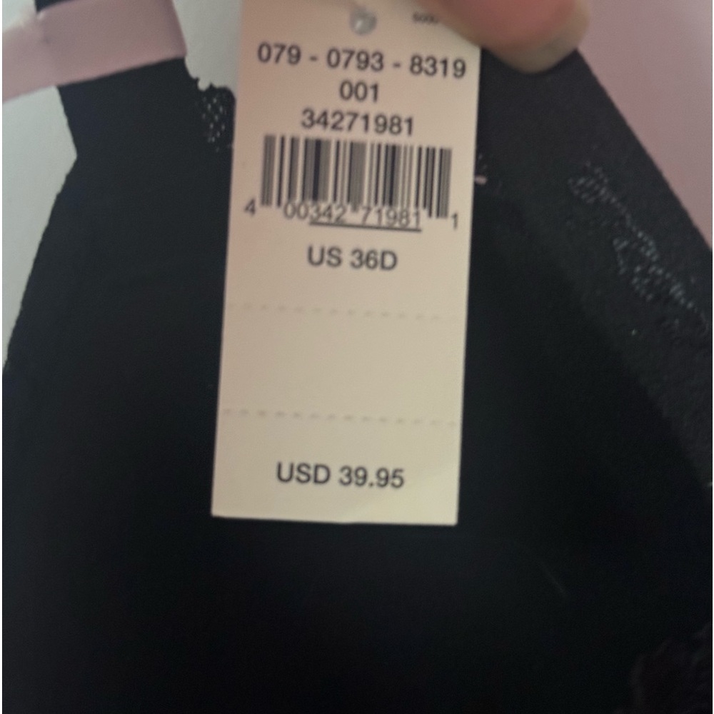 NWT AERIE REAL HAPPY DEMI LIGHTLY LINED LACE BRA - Picture 6 of 10